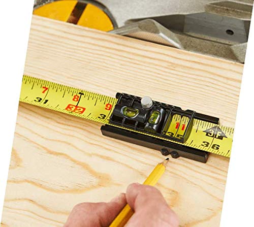 ADD AN INCH TOOL, Measuring tool for exact measurements in corners, accurate level marking and locks for repeated marks.