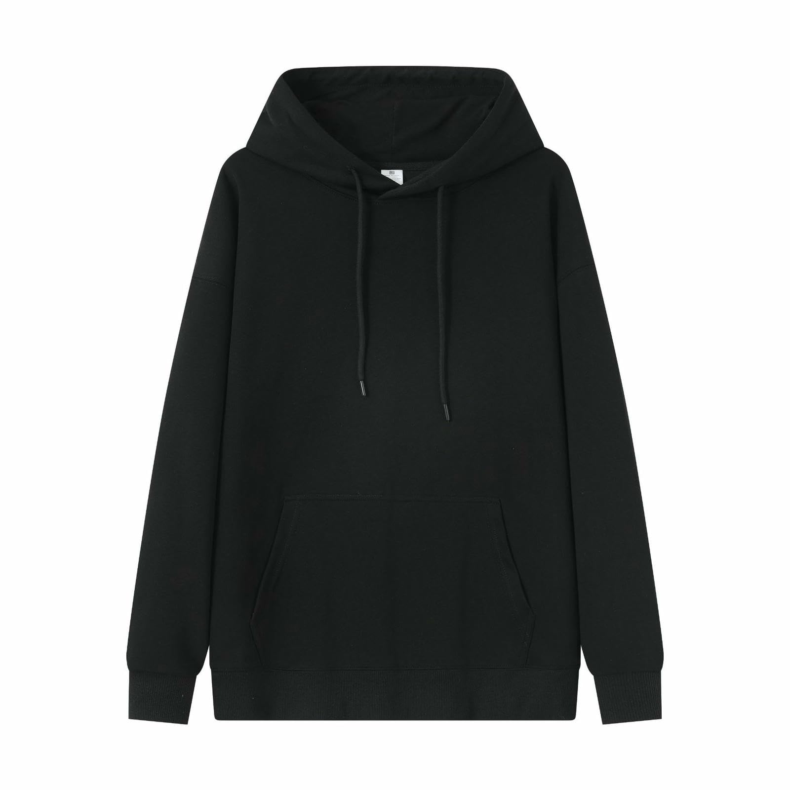 Bluza damska dwuwarstwowy polar z kapturem na jesień i zimę na co dzień luźny krój