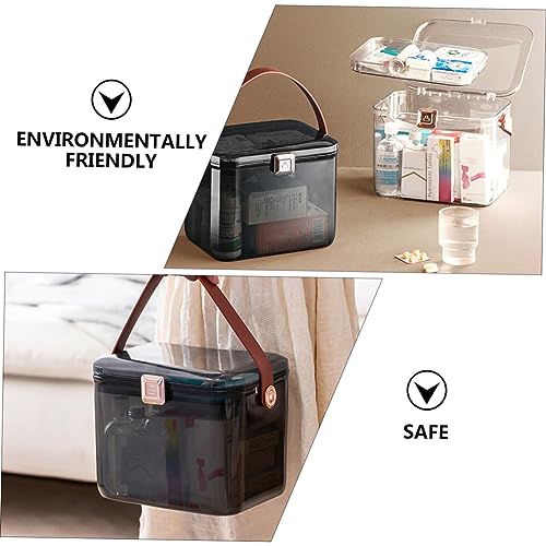 Boîte médicale double compartiment haute capacité pour optimiser votre rangement - 4