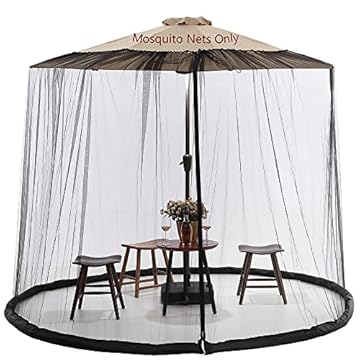 patio umbrella mosquito netting