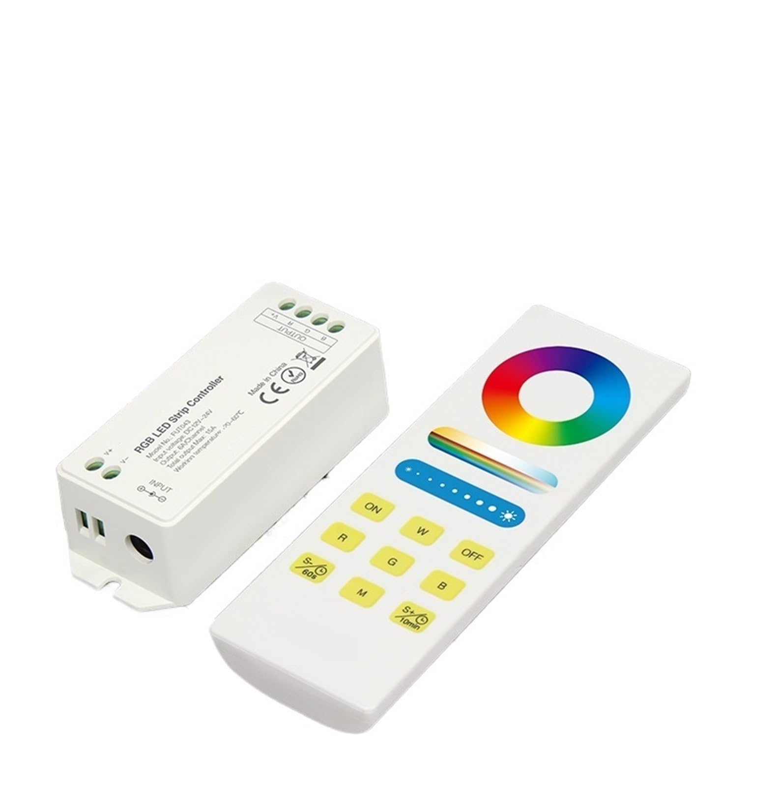Contrôleur télécommande RVB FUT043A+ à changement de couleur précis