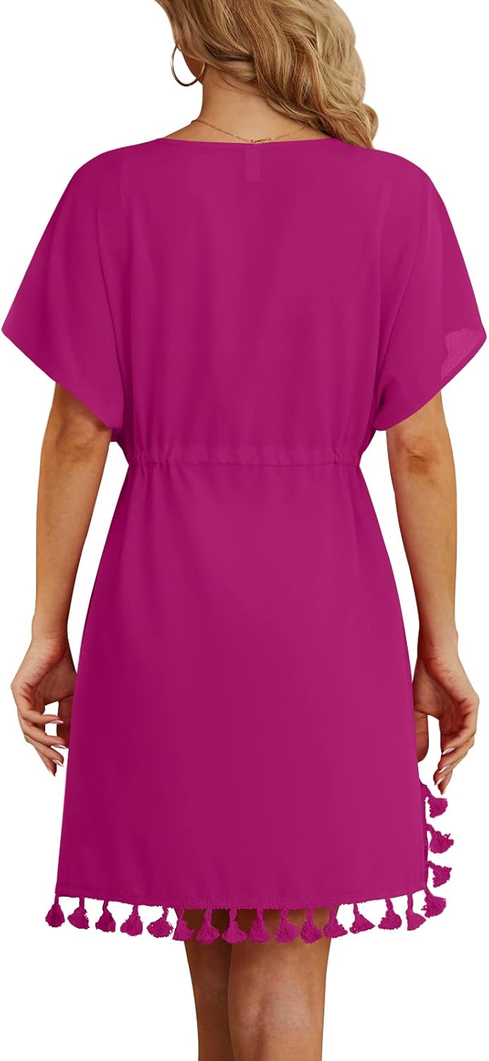 Yincro Women Swimsuit Coverup 2026 Bathing Suit Cover Ups for Swimwear Bikini Beach Dress - Image 4