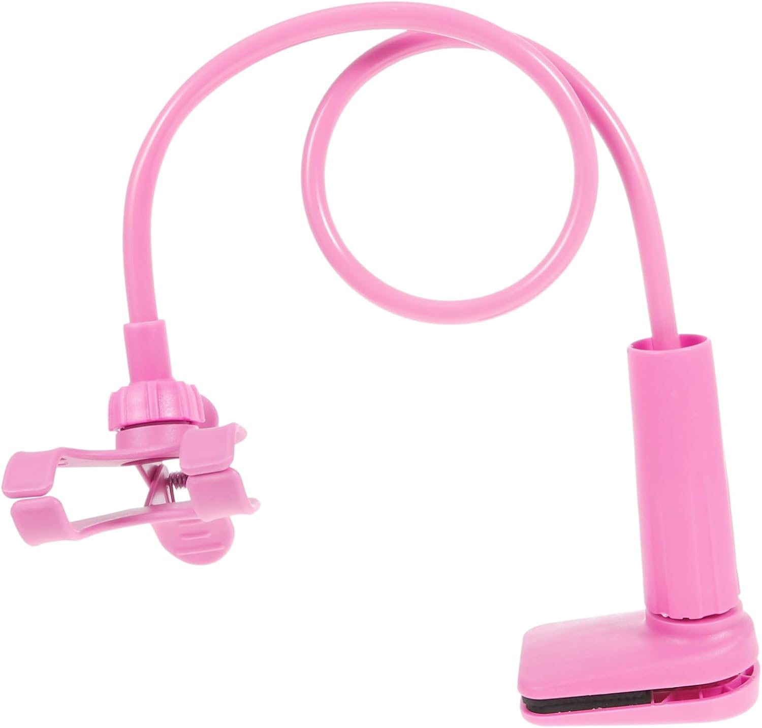 jojofuny Phone Rack Tablet Bracket Clamp-on Phone Stand Adjustable Tablet Holder Supply Spiral Base