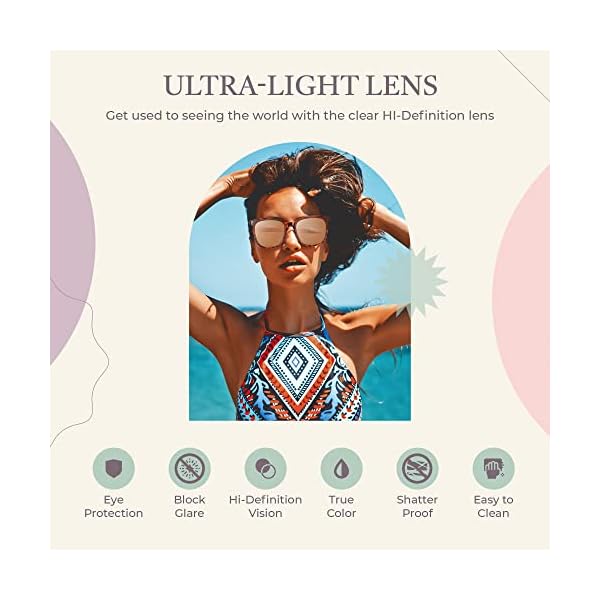 DUCO Retro Round Sunglasses for Women Vintage Polarized Mirrored Sun Glasses Lightweight Metal Frame UV400 Protection W016, 06-tortoise Brown, common - Image 7