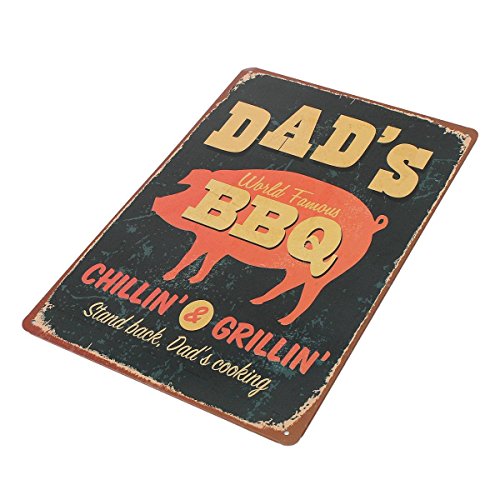 Kentop Retro 'Targa Dad' s BBQ poster da parete in...