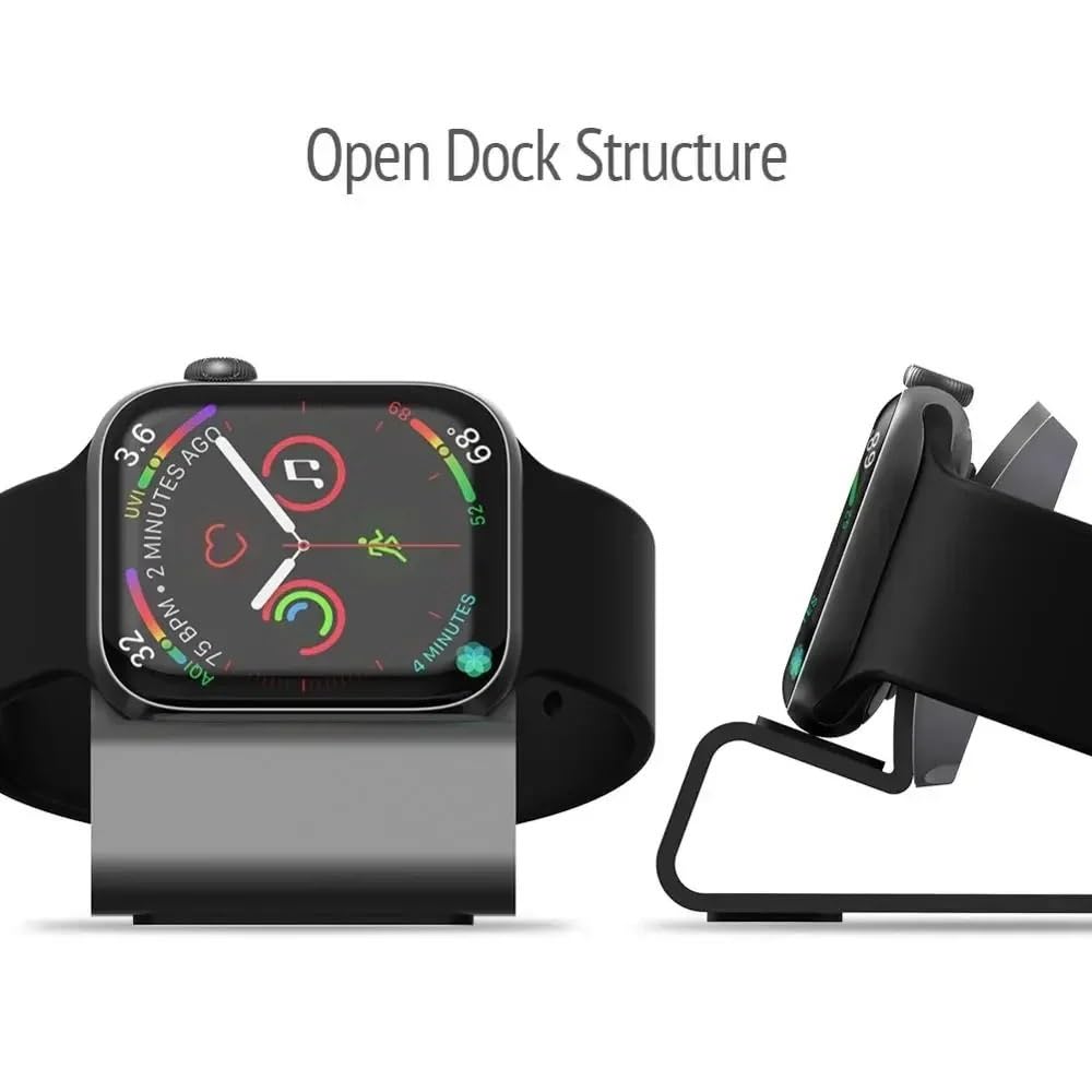 Support de Chargeur en Aluminium adapté au Support de Charge de Station d'accueil Apple Watch