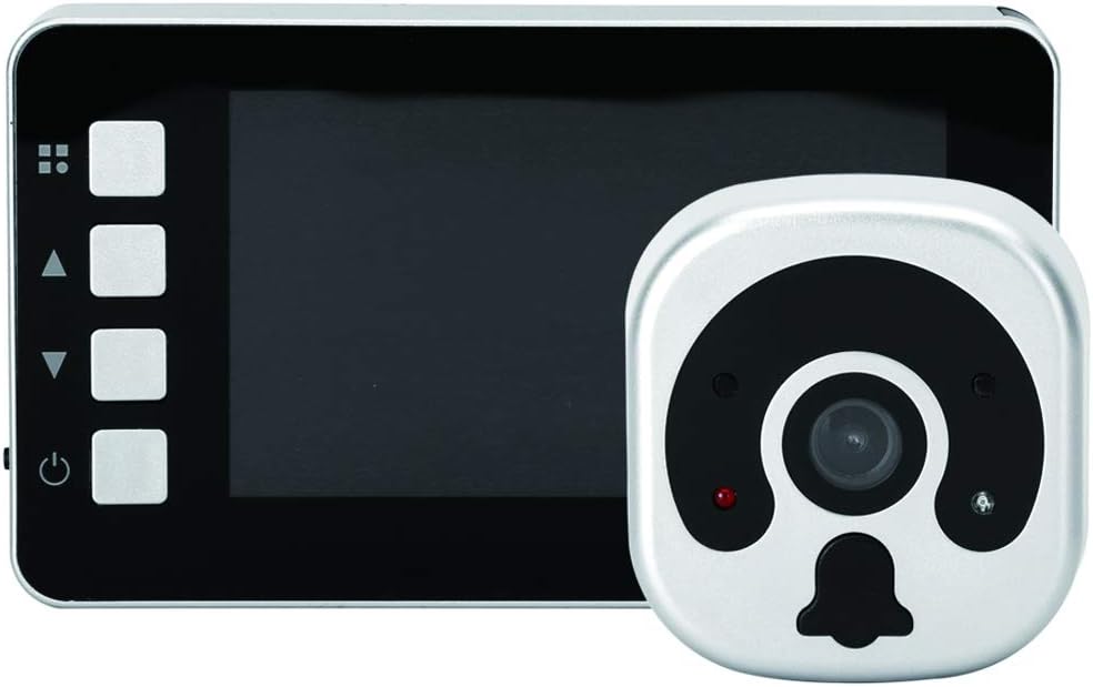 Digital Peephole, TFLASH Electronic Door Viewer Door Peephole viewer Ring Doorbell Peephole Camera Night Vision for Home Security Doorbell Monitor (Black)