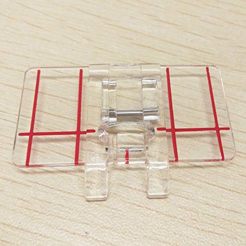 Pie para máquina de coser YICBOR número 605 transparente miniatura 3