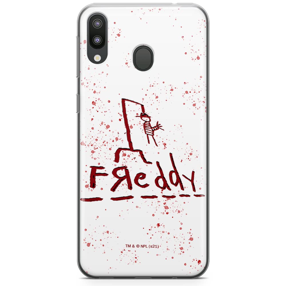 ERT GROUP mobile phone case for Samsung M20 original and officially Licensed Horror pattern Nightmare on Elm Street 009 optimally adapted to the shape of the mobile phone, case made of TPU