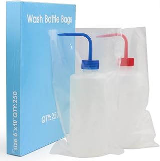 Tattoo Bottle Bags-Denergy 250pcs Dental Bottle Cover Tattoo Wash Bottle Bags Squeeze Bottle Bag Sleeves Barrier for Tattoo Bottles Tattoo Supplies Tattoo Accessories (500ML-150mmx390mm)