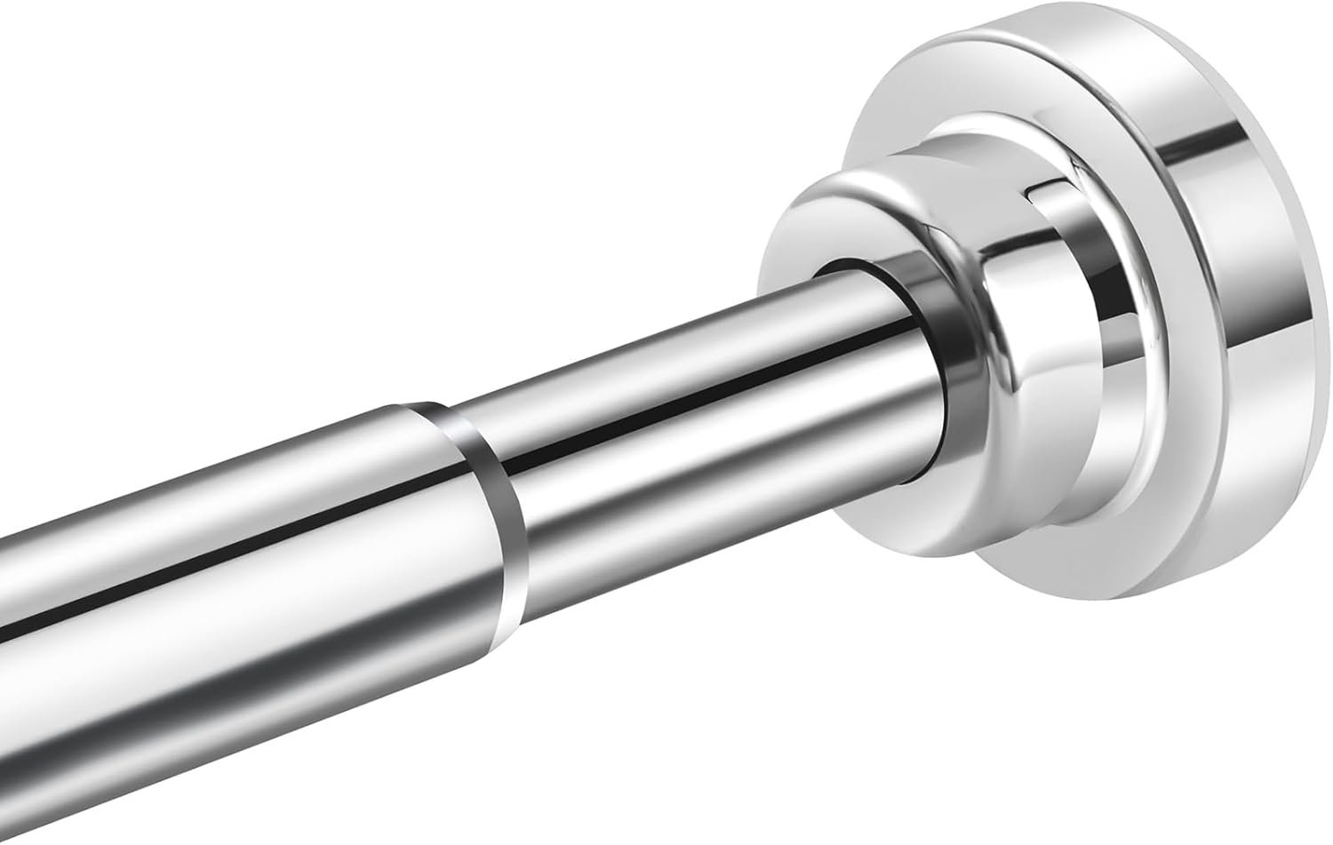 Telescopic Shower Curtain Pole 110200cm, Stainless Steel Tension Pole, Extendable Shower
