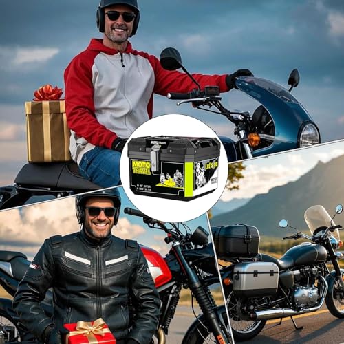 Coffre à queue de moto pour road trip et transport de bagages - 5