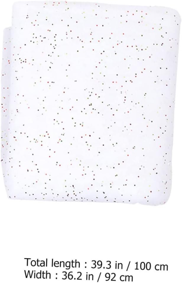 1sheet Artificial Decorative Snow Carpet for Christmas Realistic Fake Snow Prop for Holiday Decorations Scene Setup Non-Melting