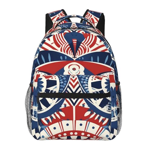 Casual Backpack for Women Men Special Pattern Lightweight Daypack Large Capacity Nurse Bag