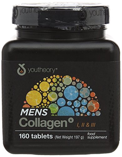 Youtheory Collagen Advanced 1, 2 and 3 Mineral Supplements for Men-160 Tablets