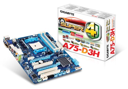 GIGABYTE GA-A75-D3H動作は未確認品 Gigabyte GA-A75-D3H ATX FM1 Motherboard (GA-A75-D3H) - PCPartPicker