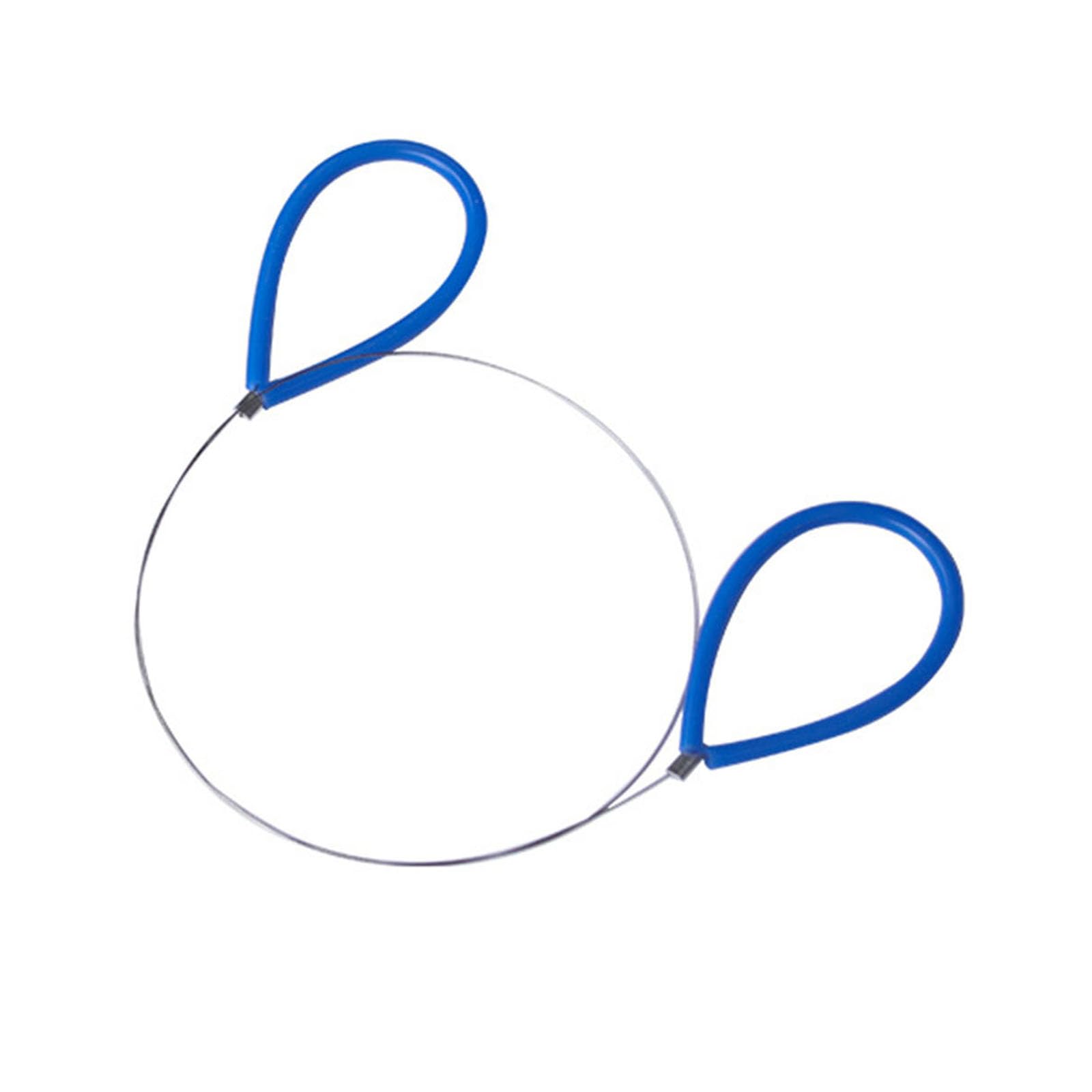 Tsophreniq Clay Wire Cutter with Double Handle Wire Clay Cutter Cutting Pottery Tool Sculpting Tool Mud Pottery for with Double Handle Cutting