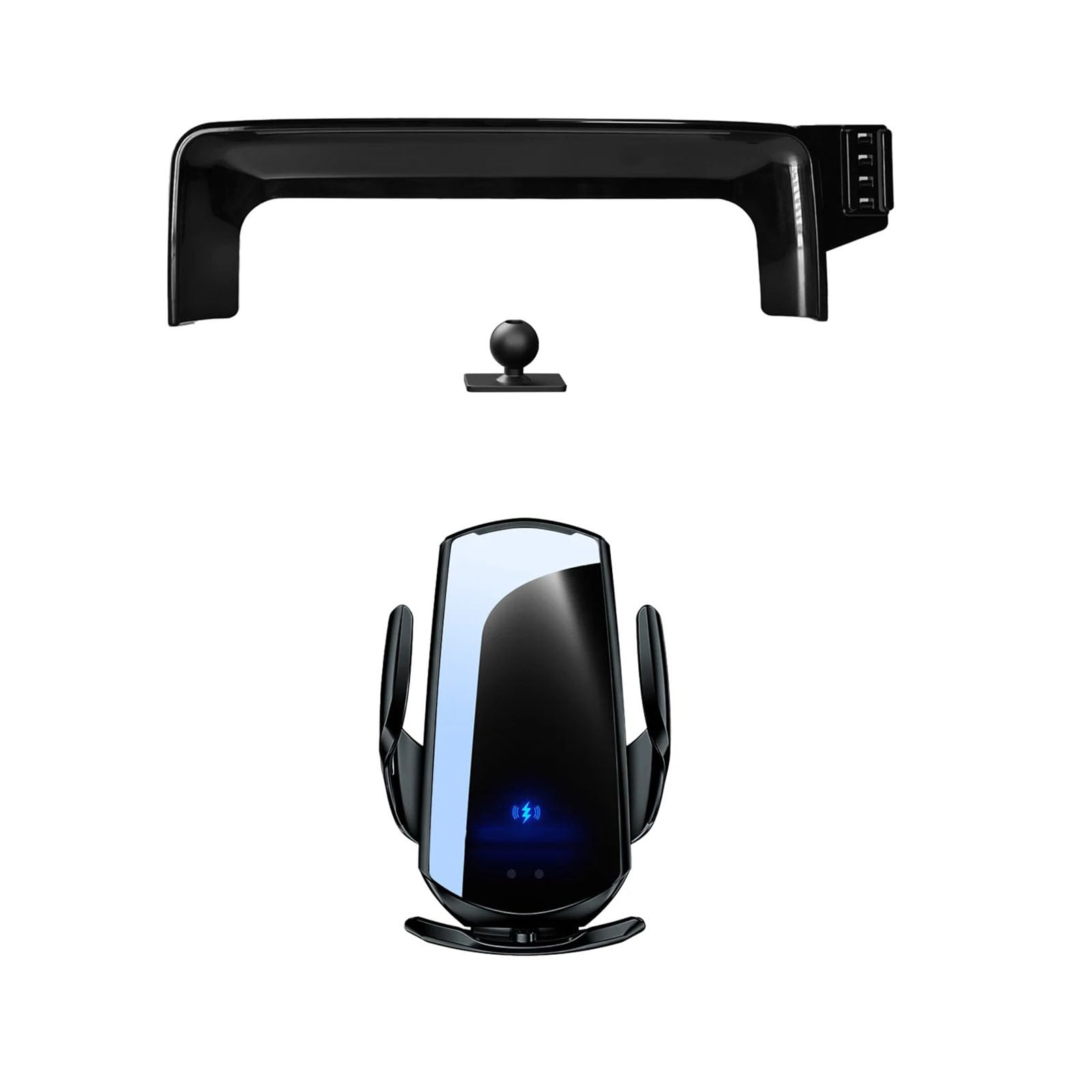 Car Phone Holder for Mercedes-Benz GLC X254 2023-2024, LHD Car Phone Holder