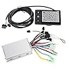 Zunate Brushless Controller, kunststof + LCD + metaal, regendicht, duurzaam, geruisloos, elektrische scooters, borstelloze bedieningspaneel met LCD-display, voor elektrische fietsen, auto’s, scooters, 24 V-48 V