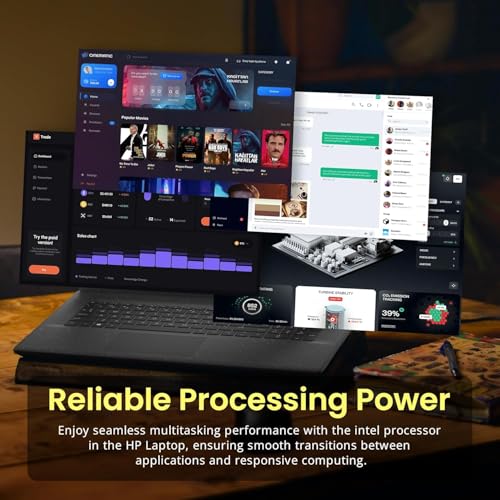 Image of HP 17.3 Inch Business Laptop Computer, 2026 Edition, Intel Core 5 120U, 16GB RAM, 1TB SSD, Large Screen, WI-FI 6, Windows 11 with Office 365 for The Web