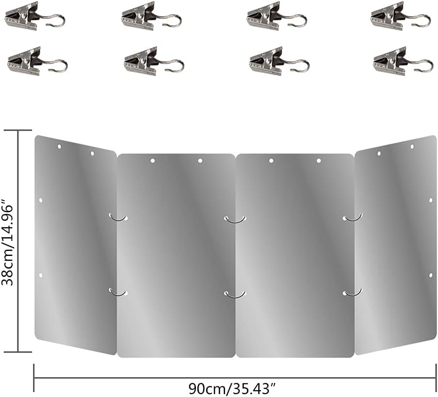Heater Reflector Shield For Natural Propane Outdoor Patio Heaters Reflector