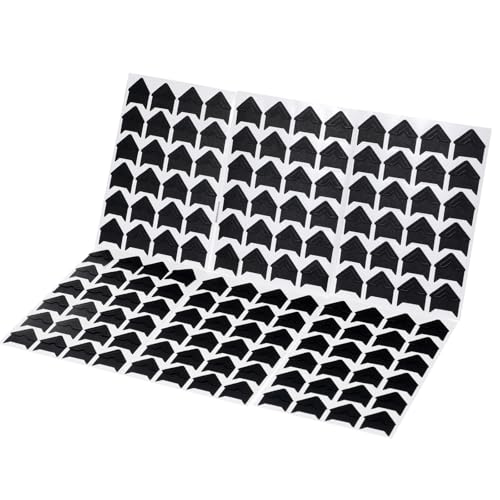 144PCS Self Adhesive Black Photo Corners