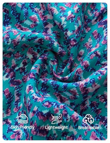 Image of ZESICA Women's 2026 Summer Spring Floral Boho Maxi Dresses Casual Short Sleeve V Neck A Line Flowy Beach Vacation Dress
