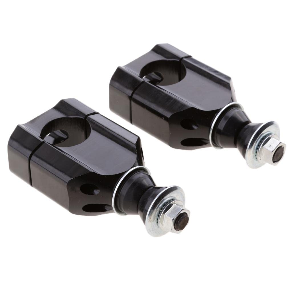 2x 28mm 1 1/8" handlebar riser mount clamps motorcycle dirt bike atv black | ebay motors | parts & accessories | motorcycle parts | handlebars, grips & levers | other handlebars & levers