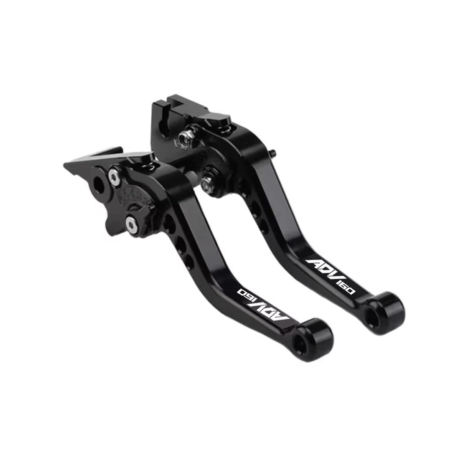 Mingbereit G Motorcycle Brake Lever Motorcycle Cnc Clutch Brake Lever Adjustable Handle Levers 6-Speed Adjustment For Adv160 2023-2024 Clutch Lever(G)
