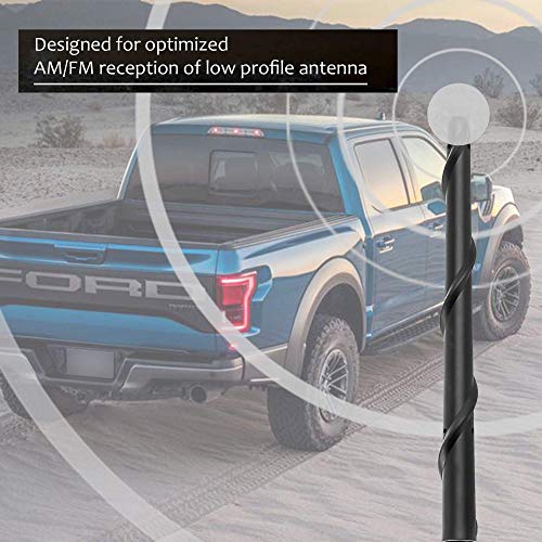 Ksaauto ANTENNA FITS FOR F150 Short Antenna For Ford F150 2009-2024, Ford F250 F350 2017-2024, Truck Antenna Ford F-150, 7 Inch F-250 F-350 Bronco Stubby Antenna Replacement thumb #7
