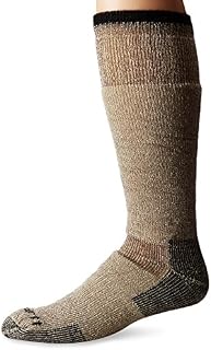 Carhartt Men's Arctic Wool Heavy Boot Socks, Brown, Shoe Size: 6-12
