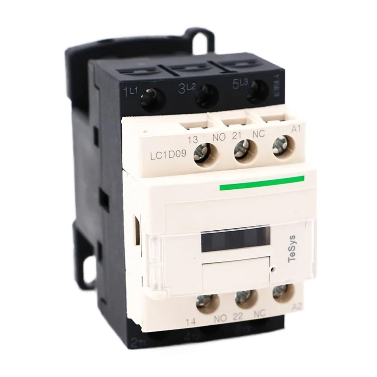 HUUOQIWY LC1D09V7 AC electromagnetic contactor 3P 3NO LC1-D09V7 9A 400V AC Coil