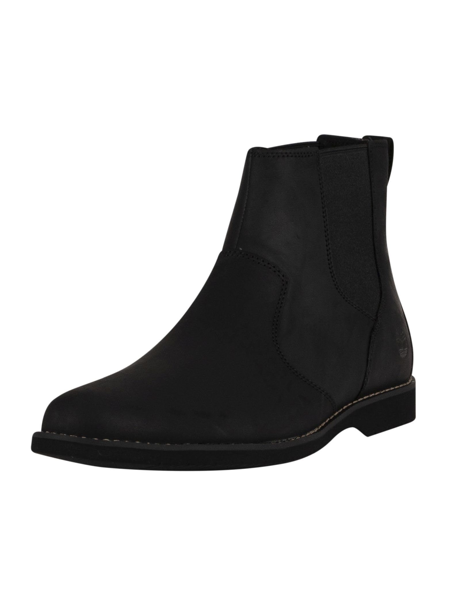 Timberland Men's Woodhull Chelsea Basic Boots, Black Full Grain, 7.5 UK