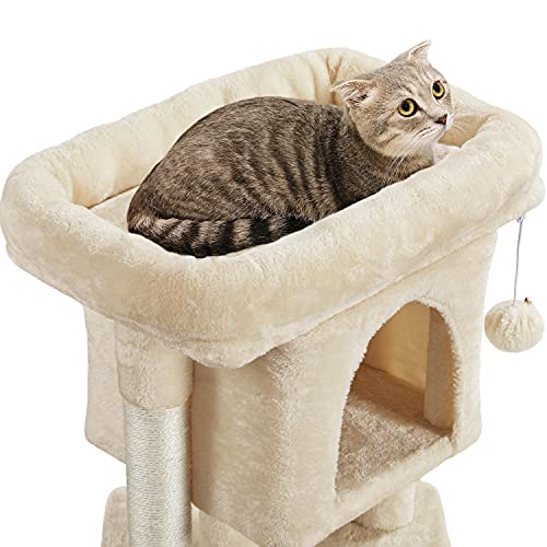 Árbol Rascador para Gatos Beige 23.5 Pulgadas miniatura 3