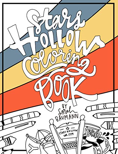Stars Hollow Coloring Book: Gilmore Girls Adult Coloring Book | Merchandise Luke\'s Diner Stars Hollow | Gilmore Girls Gift by Signet Sealed | Adult ... Gilmore | Coloring Crafts for Women Hobby Art