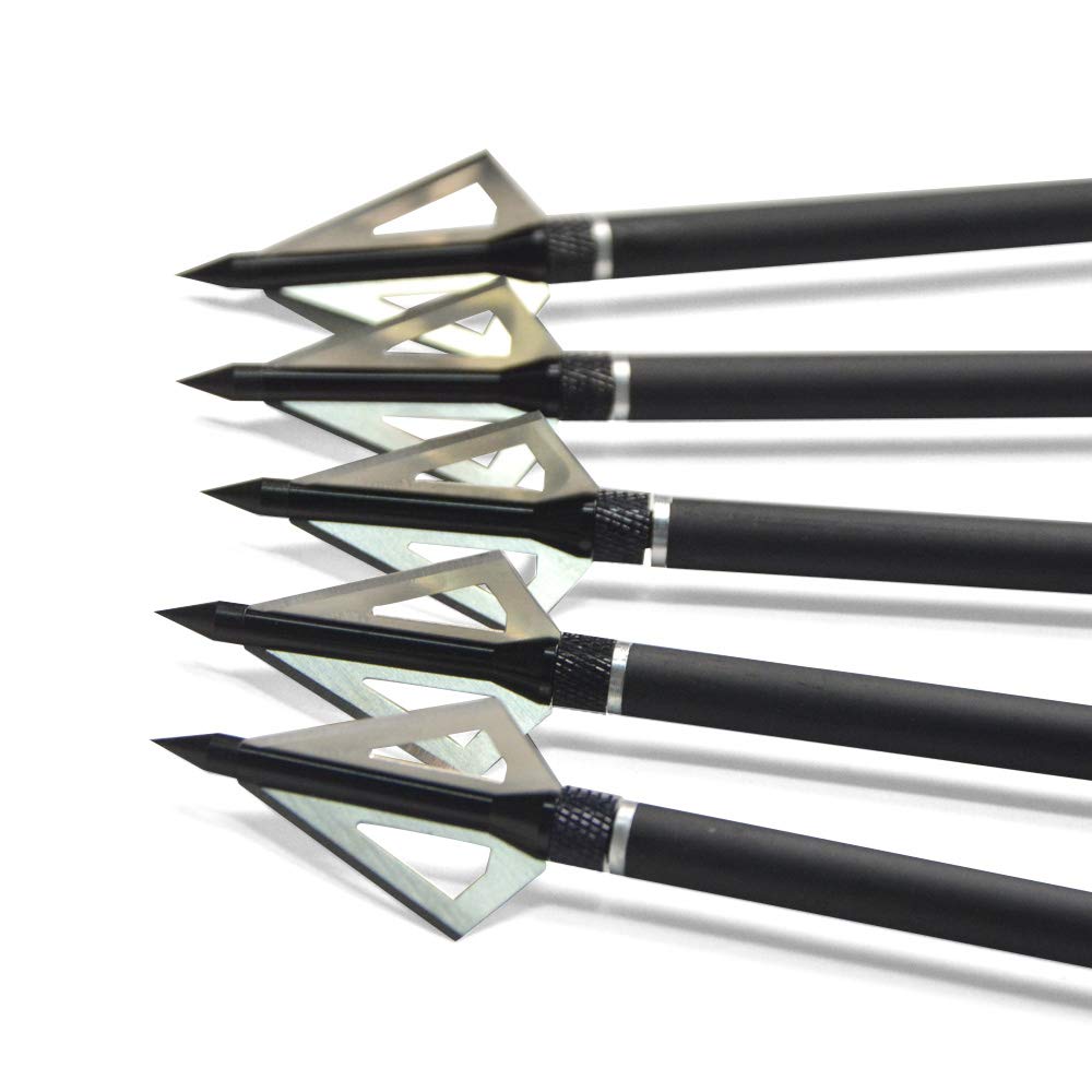 Frecce In Carbonio SHARROW 32" Spine 500 - Con Piume Naturali, Per Arco Ricurvo E Compound