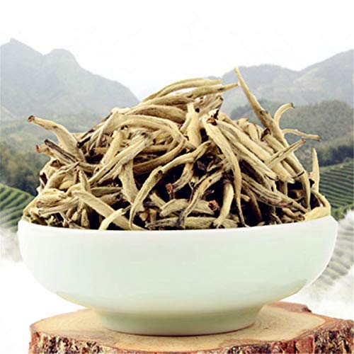 Té blanco con aguja de plata Fuding chino, 100g, té Bai Hao Yin Zhen, té para el cuidado de la salud - Imagen 3