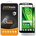 (2 Pack) Supershieldz for Motorola (Moto G6 Play) Tempered Glass Screen Protector, (Full Screen Coverage) 0.33mm, Anti Scratch, Bubble Free (Black)