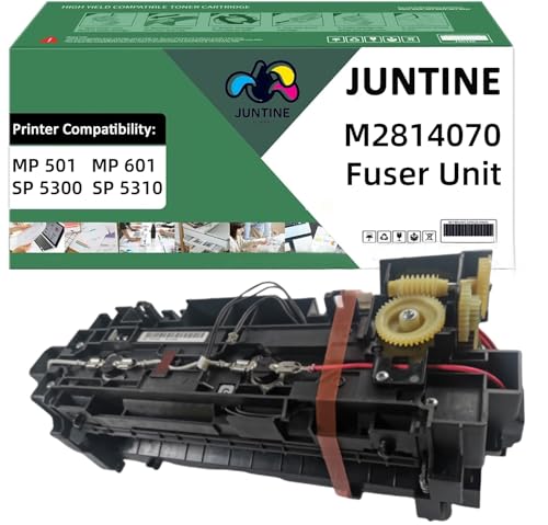 JUNTINE M2814070 Fuser Unit Replacement for Ricoh M2814070 Fuser Unit Compatible with Ricoh MP 501 MP 601 SP 5300 SP 5310 Printers(110V-200K)