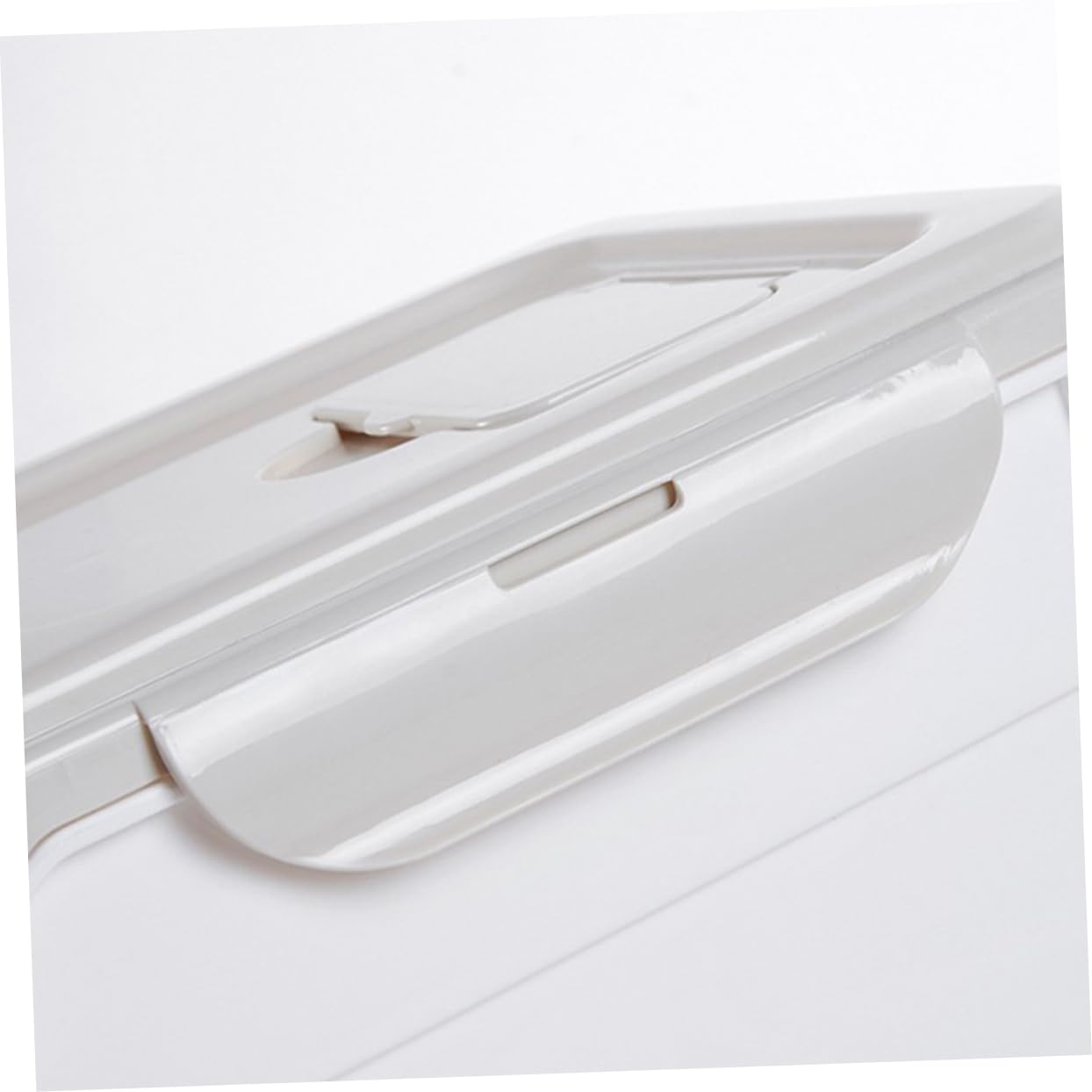 UPKOCH Contenitore per Crocchette Animali Domestici in Pp Design Ermetico e Affidabile, Barile Beige Semplice e Raffinato, per Conservare Cibo Asciutto e Alimenti per Animali