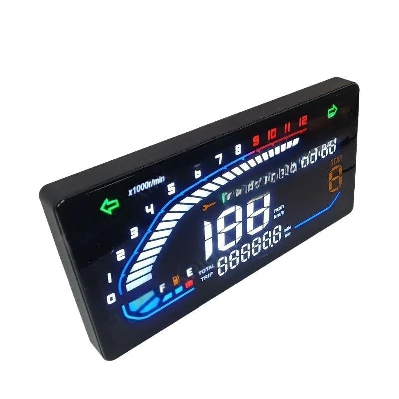 Compteur kilométrique avec tachymètre rétroéclairé pour réparer sa moto