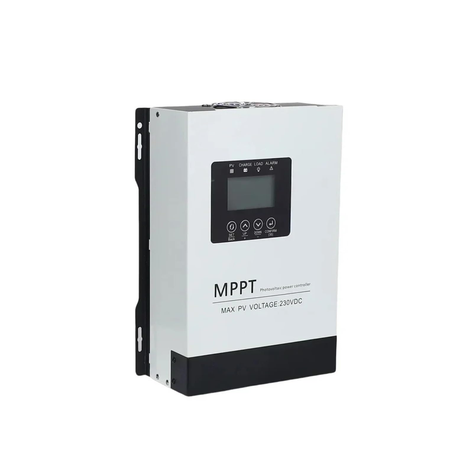 Kontroler ładowania słonecznego, Auto 12V-96V MPPT 30A 60A 120A Regulator Ładowania Słonecznego 230V LCD Dotykowy Dla Lifepo4 Litowo GEL Kwas Domowy System Paneli Słonecznych(60A)