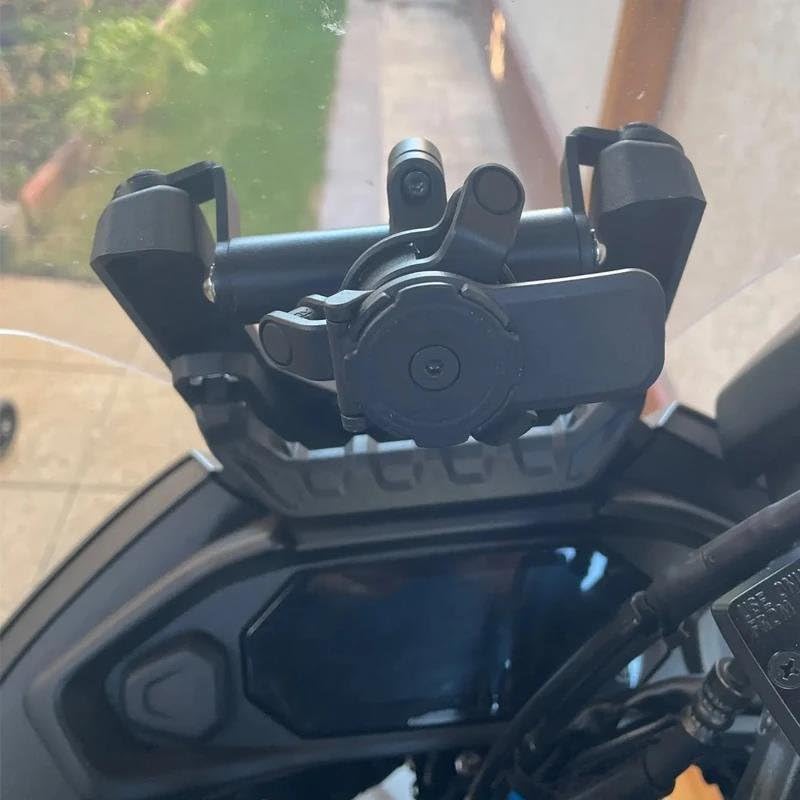 Support navigation moto Tracer 700GT plaque support de navigation GPS - 3
