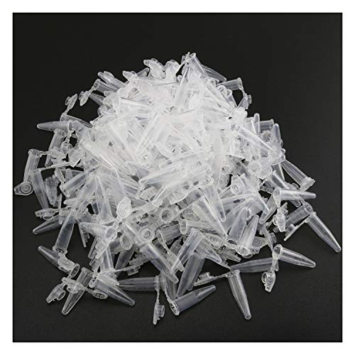 Tegg CGPMVT-0.5ML-200 Centrifuge Tubes 200Pcs 0.5 Ml Clear Graduated Polypropylene Microcentrifuge Vials Tubes thumb #4