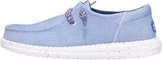 Women's Wendy Funk Friendship Lace Slip-On Shoes | Lightweight Comfortable Loafers with Stretch Laces
