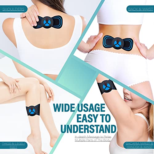 Zeyru Portable Mini Whole Body Massager, Neck Massage Soothes Pain, Back Massage Relieves Muscle Tension, For Neck Back Waist Hips Legs Etc-A1-17 #TOP5
