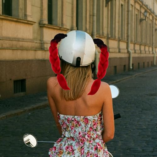 Trenzas para casco de esquí y moto con diseño degradado para tus rutas de fin de semana 7