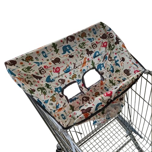 かわいいショッピングカートカバー,ショッピングカートカバー,ビスタプリントかわいいプリント ショッピング カート カバー - 簡単に安全な子供用ショッピングカートシートカバー、幼児、男の子、女の子用の掃除が簡単なダストカバー