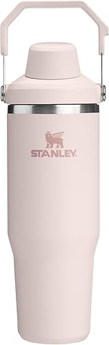 Miniatura 8 de Stanley IceFlow 2.0 - Vaso de flujo rápido con asa, 30 onzas, tapa de boquilla en ángulo, botella de agua a prueba de fugas, acero inoxidable