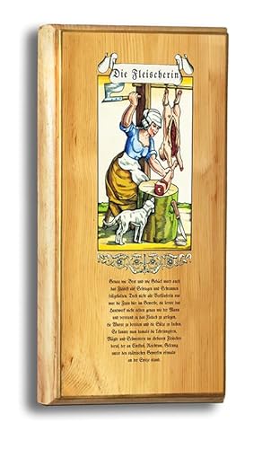 La macellaio in legno di pino cembro Arve 339